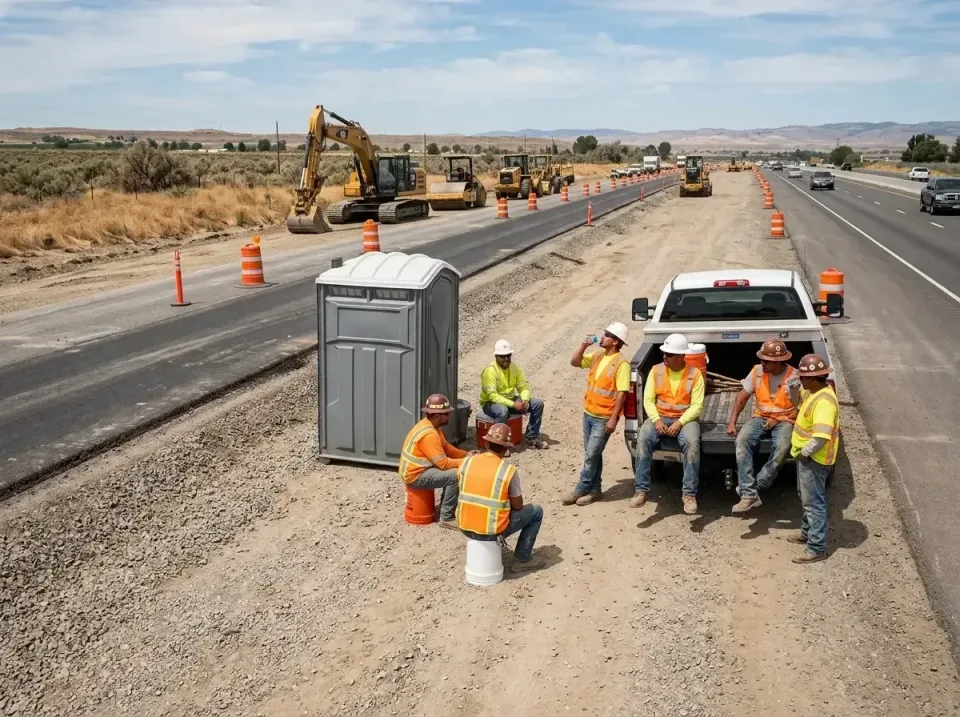 highway-road-construction-crew-007 — frequently asked questions, Porta Potty and Restroom Rentals in Portales, NM